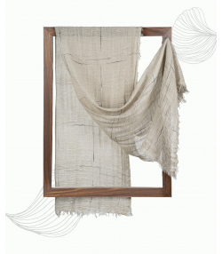 شال کنفی زنانه نوولاشال Novella shawl کد 55214