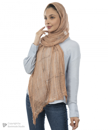 شال کنفی زنانه نوولاشال Novella shawl کد 55214