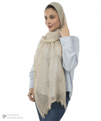 شال کنفی زنانه نوولاشال Novella shawl کد 55214