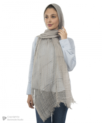 شال کنفی زنانه نوولاشال Novella shawl کد 55214