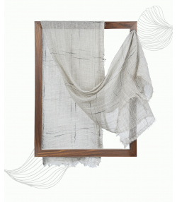 شال کنفی زنانه نوولاشال Novella shawl کد 55214