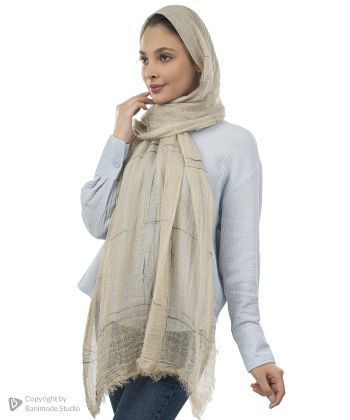 شال کنفی زنانه نوولاشال Novella shawl کد 55214