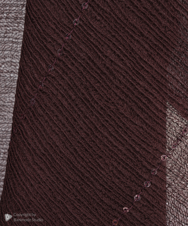 شال پلیسه زنانه نوولاشال Novella Shawl کد 55217