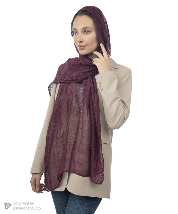 شال ابریشم زنانه نوولاشال Novella Shawl کد 55222
