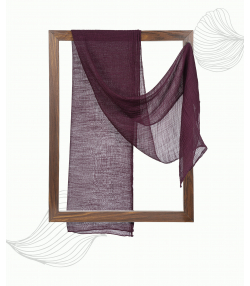شال ابریشم زنانه نوولاشال Novella Shawl کد 55229