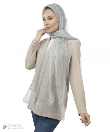 شال ابریشم زنانه نوولاشال Novella Shawl کد 55216