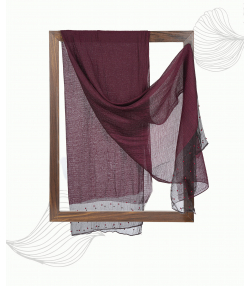 شال ابریشم زنانه نوولاشال Novella Shawl کد 55228