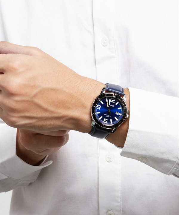ساعت مچی مردانه کاسیو Casio مدل MTP-VD01L-2BVUDF
