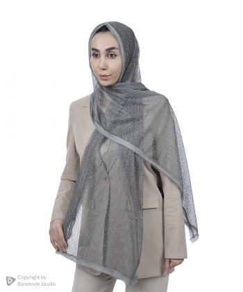 شال توری زنانه نوولاشال Novella shawl کد 55212
