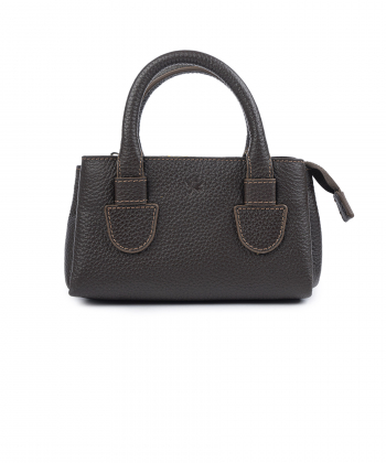 کیف دوشی زنانه چرم طبیعی نوین چرم Novin Leather مدل مانل