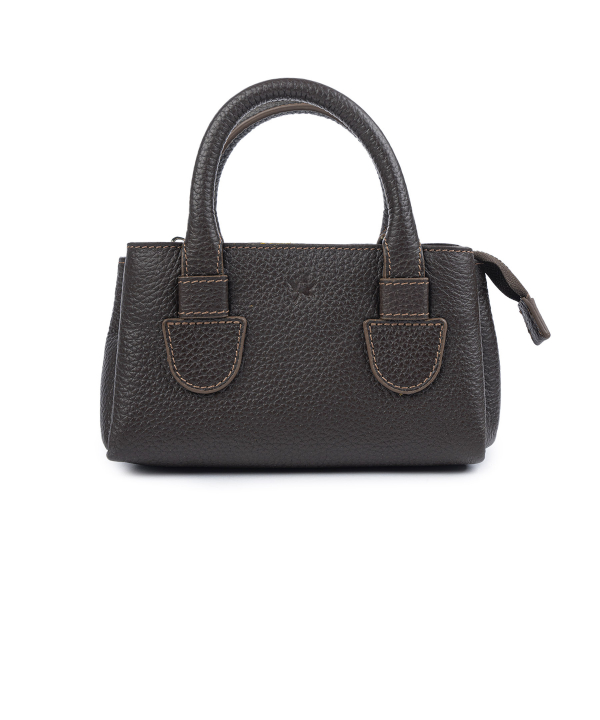 کیف دوشی زنانه چرم طبیعی نوین چرم Novin Leather مدل مانل