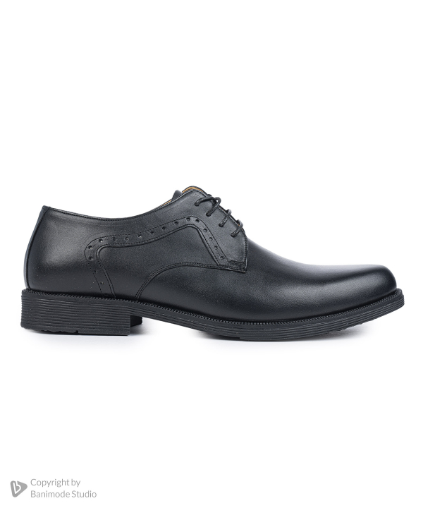 کفش مردانه چرم طبیعی نوین چرم Novin Leather مدل MS2186