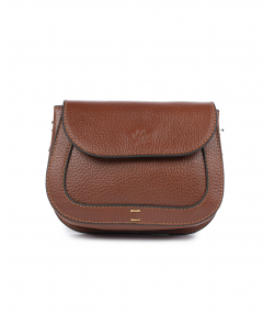 کیف دوشی چرم طبیعی نوین چرم Novin Leather مدل LHB4623