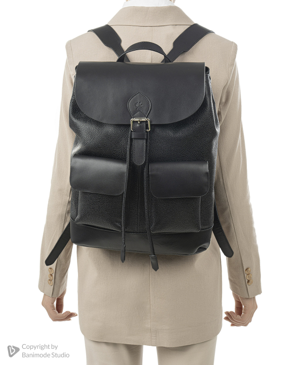كوله چرم طبيعي نوين چرم Novin Leather مدل PBG4650