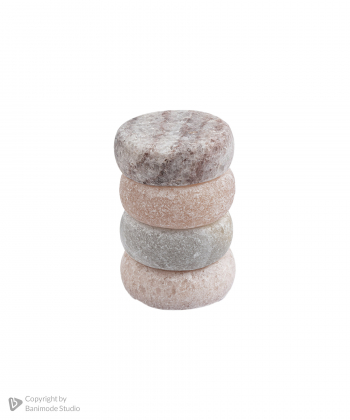 سنگ ماساژ دایره نمک جناح Janah Salt کد MC1 بسته 4 عددی