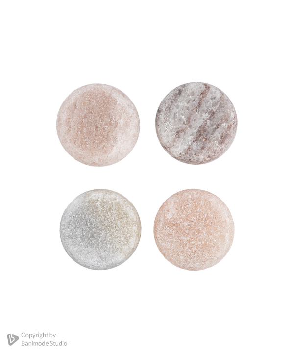 سنگ ماساژ دایره نمک جناح Janah Salt کد MC1 بسته 4 عددی
