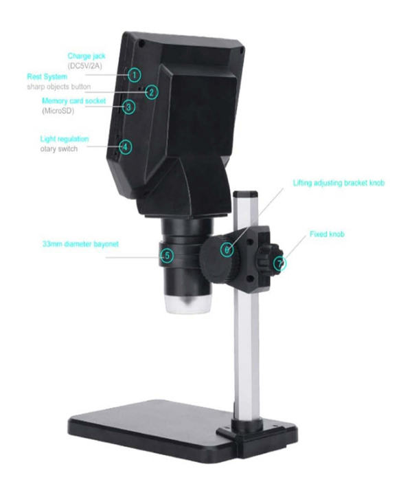 میکروسکوپ دیجیتال زیتازی Zitazi مدل zitacam g1000