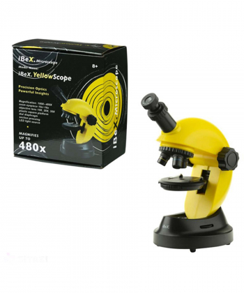 میکروسکوپ دانش اموزی آیبکس Ibex مدل YellowScope 480x