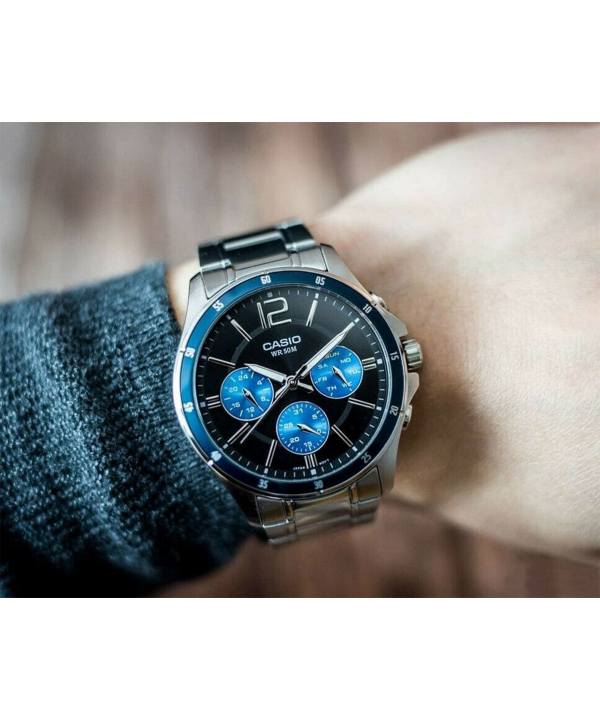 ساعت مچی مردانه کاسیو Casio مدل MTP-1374D-2AVDF