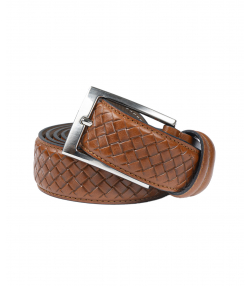کمربند مردانه چرم طبیعی نوین چرم Novin Leather مدل Ph-0739
