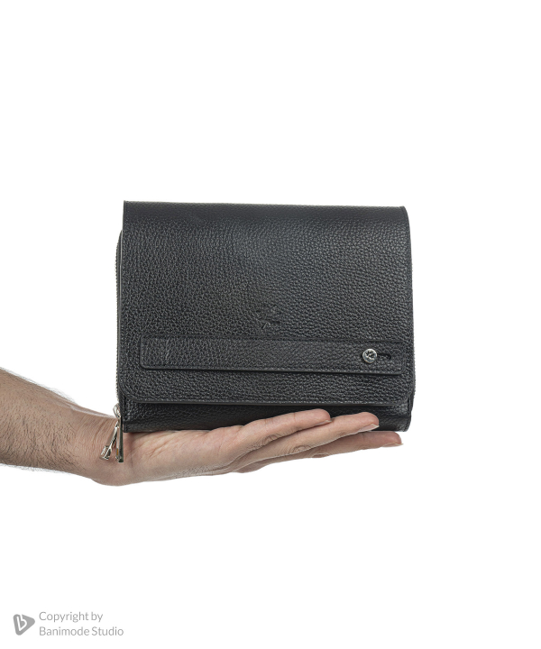 كيف پاسپورتي چرم طبيعي نوين چرم Novin Leather مدل Kc-WB3710