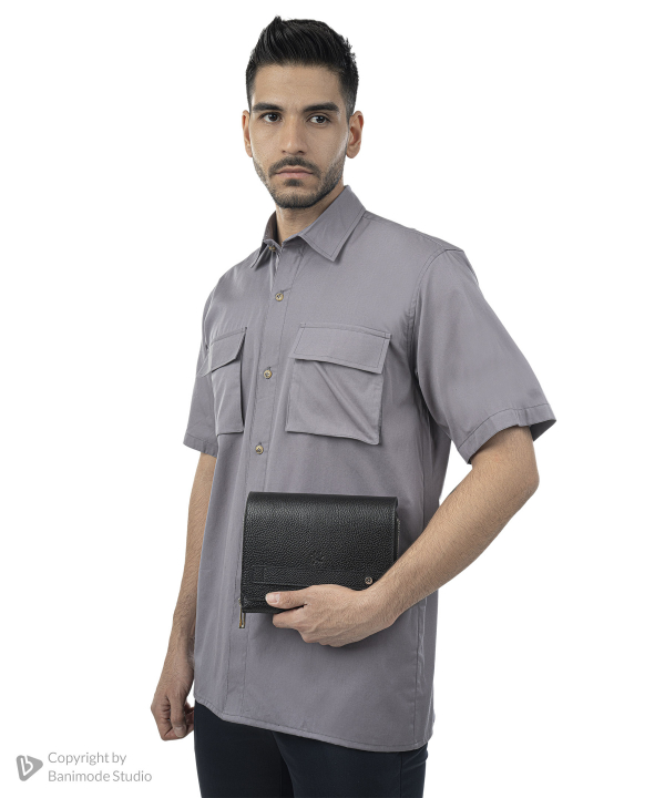 كيف پاسپورتي چرم طبيعي نوين چرم Novin Leather مدل Kc-WB3710