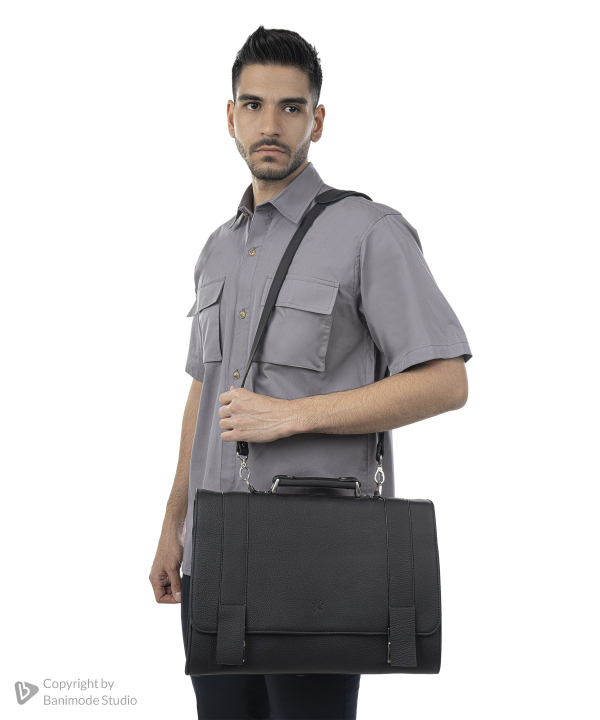 كيف اداري چرم طبيعي نوين چرم Novin Leather مدل Fm-BE508