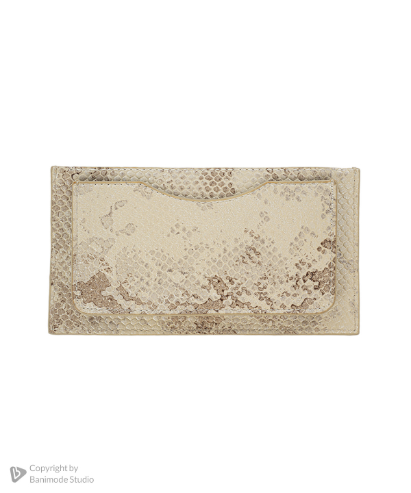 کیف پول چرم طبیعی زنانه منط Mante مدل b249