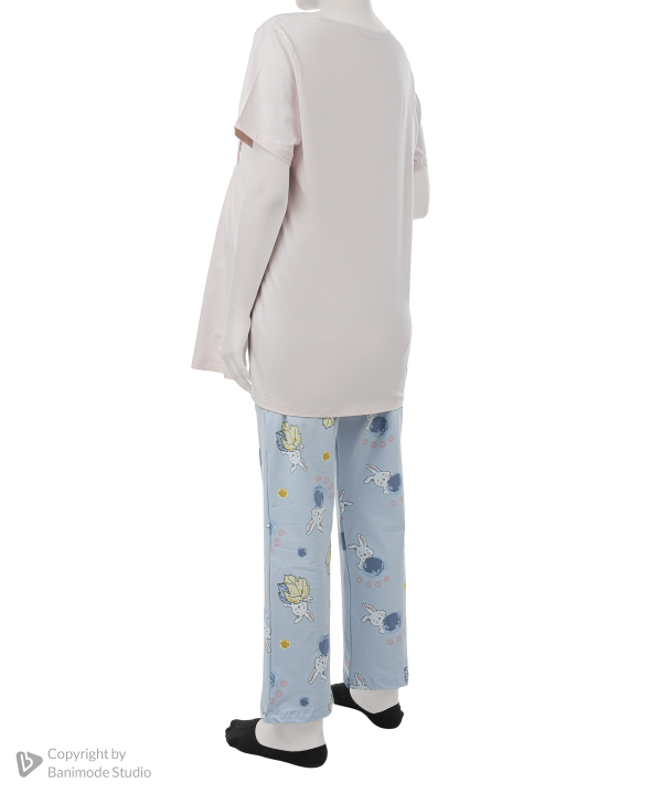 ست تیشرت و شلوار راحتی بارداری زنانه ناربن مدل 3861
