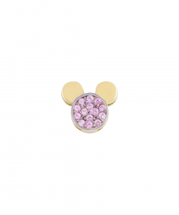 آویز تک میکی موس با نگین صورتی درریس Doris کد P6049