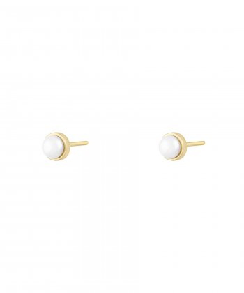 گوشواره میخی دُرنگار کوچک درریس Doris کد P5951