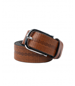 کمربند مردانه چرم طبیعی نوین چرم Novin Leather مدل BT0525