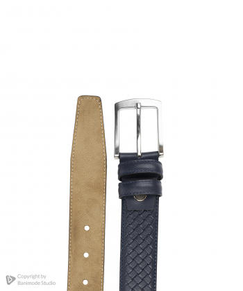 کمربند مردانه چرم طبیعی نوین چرم Novin Leather مدل Ph-0739