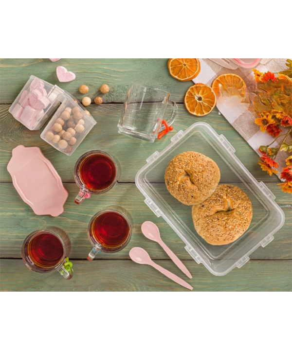 ست چای خوری 4 نفره دسته دار لیمون Limon کد 17869