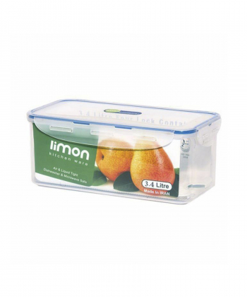 ظرف فریزری مستطیل لیمون Limon کد 82235