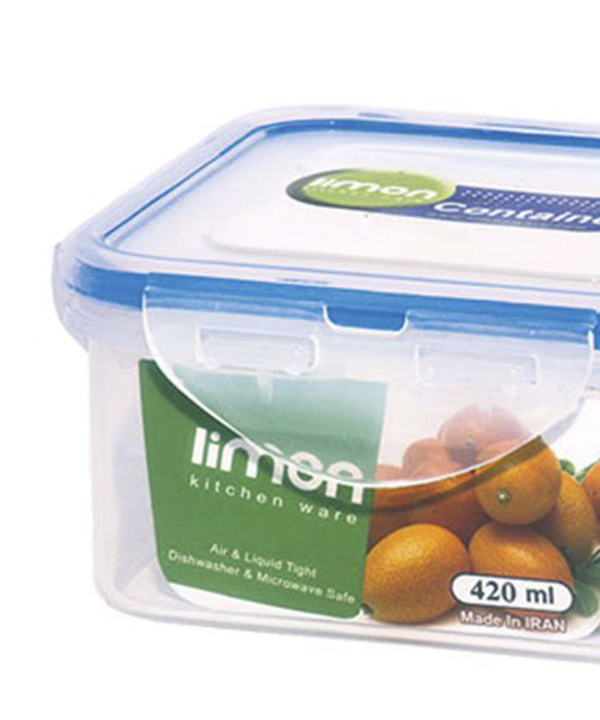 ظرف فریزری مربع لیمون Limon کد 78035