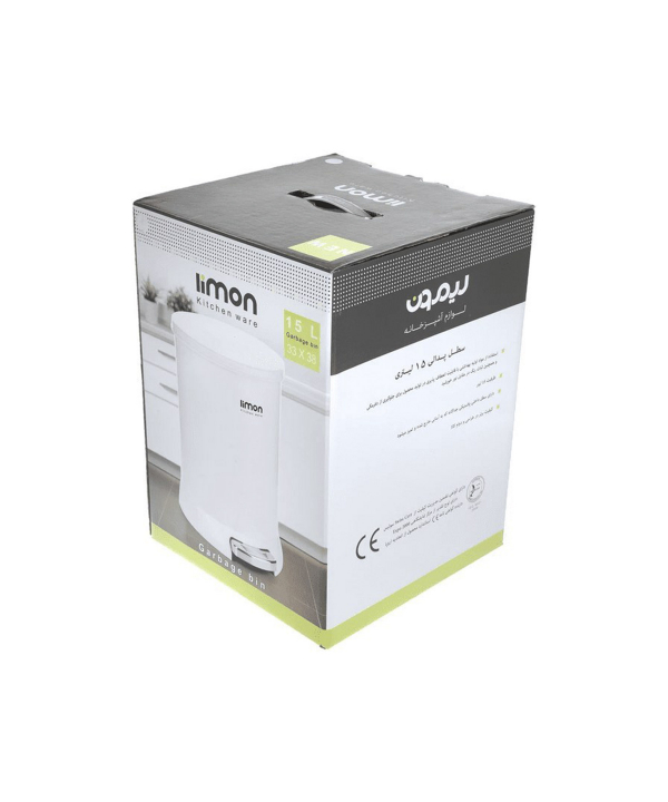 سطل گرد 15 لیتری متوسط لیمون Limon کد 116852