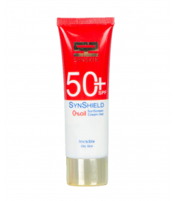 کرم ژل ضد آفتاب مناسب پوست های چرب ساین اسکین Syn Skin با SPF50 حجم 50 میلی لیتر