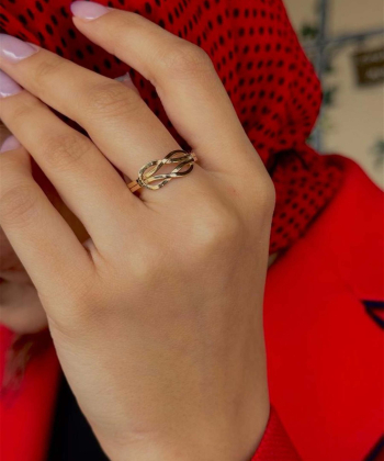 انگشتر طلا امگا میوگلد Mio Gold کد R2350