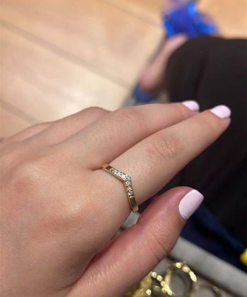 انگشتر طلا میوگلد Mio Gold کد R928