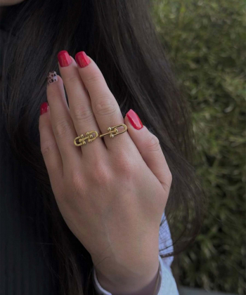 انگشتر طلا تیفانی میوگلد Mio Gold کد R2334