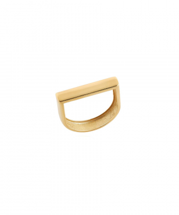 انگشتر طلا مستطیل میوگلد Mio Gold کد R269