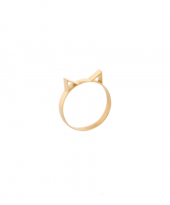 انگشتر طلا گربه میوگلد Mio Gold کد R2338