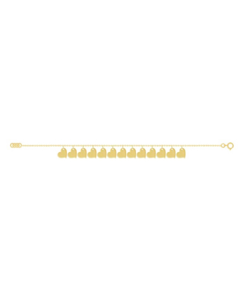 پابند طلا قلب میوگلد Mio Gold کد AK159