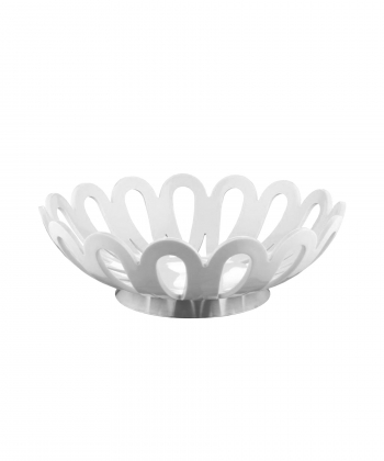 سبد میوه متوسط پایه استیل لیمون Limon کد 26852