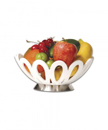 سبد میوه متوسط پایه استیل لیمون Limon کد 26852