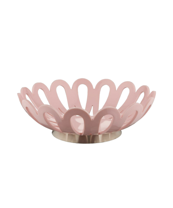 سبد میوه متوسط پایه استیل لیمون Limon کد 26869