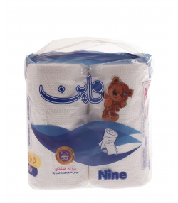 دستمال حوله ای کاغذی ناین Nine بسته 2 عددی