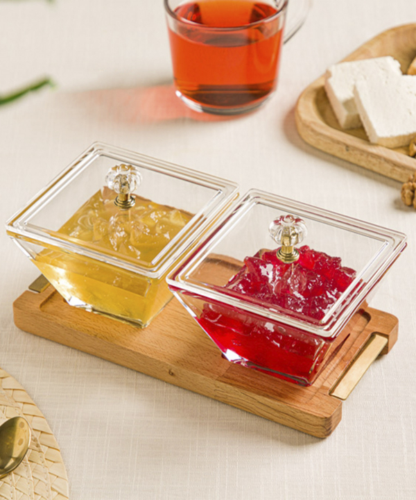 اردو خوری مربع پایه چوبی لیمون Limon کد 224159