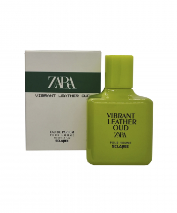 ادوپرفیوم مردانه اسکلاره Sclaree مدل Vibrant Leather Oud zara حجم 100 میلی لیتر
